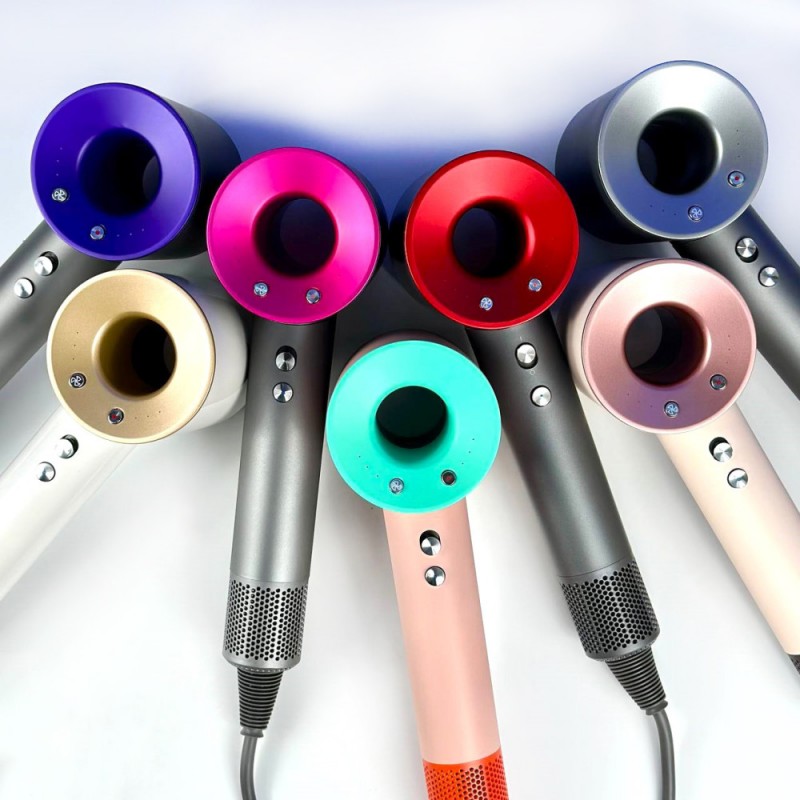 Фен для волосся Leafless hair dryer з 5 насадками (1,5m) (NO LOGO)